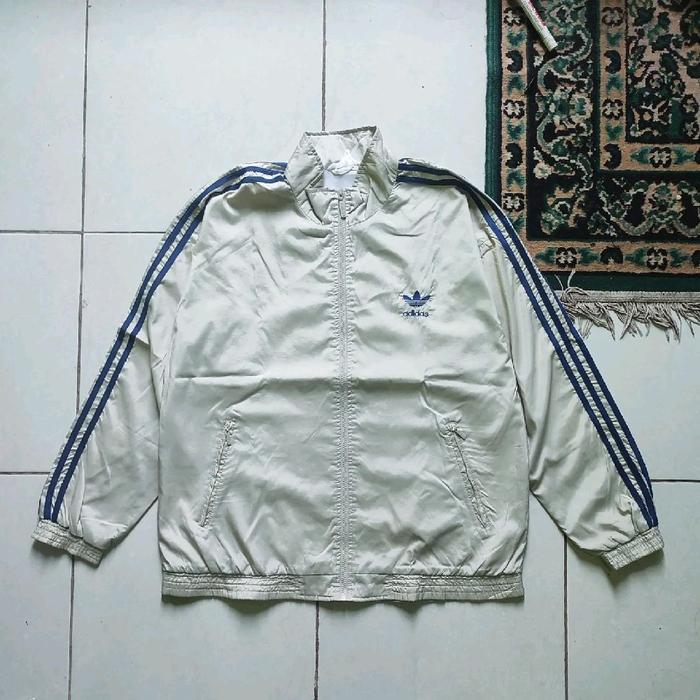 vintage adinda trefoil windbreaker jacket