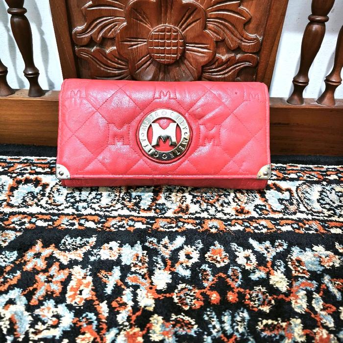 dompet wanita metrocity warna merah