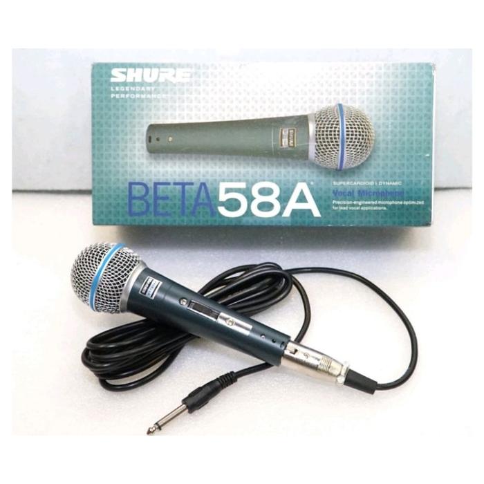 Mic BETA 58A Microphone karaoke kabel BETA