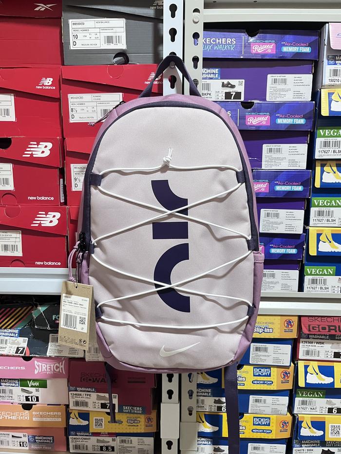 Tas Nike Backpack Unisex Air 21L Plum Dust DV6246 523 Pink ORIGINAL Resmi