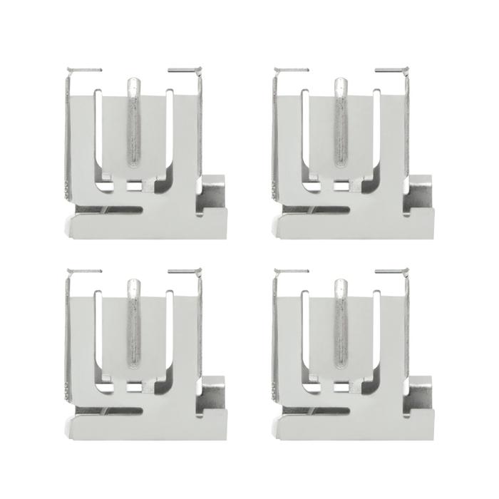 Set of 4 Solar Rail Mounting Brackets Roof Hook Solar Mount Flat Roof