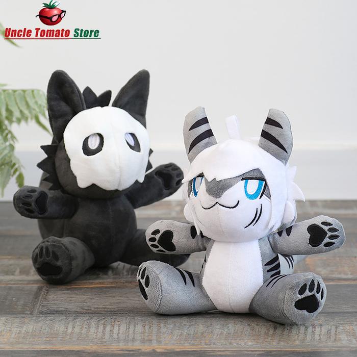 25cm Changed Cat Shark Puro Plush Toy Cartoon Game Character Doll