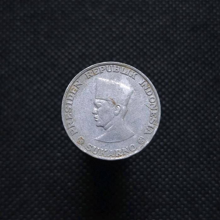 Uang Koin Kuno 10 Sen Kepulauan Riau Soekarno Tahun 1962