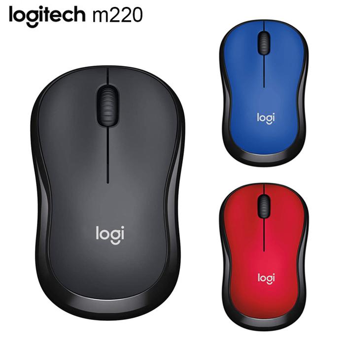 Logitech M220 Wireless Gaming Mouse High-Quality Optical Ergonomic PC