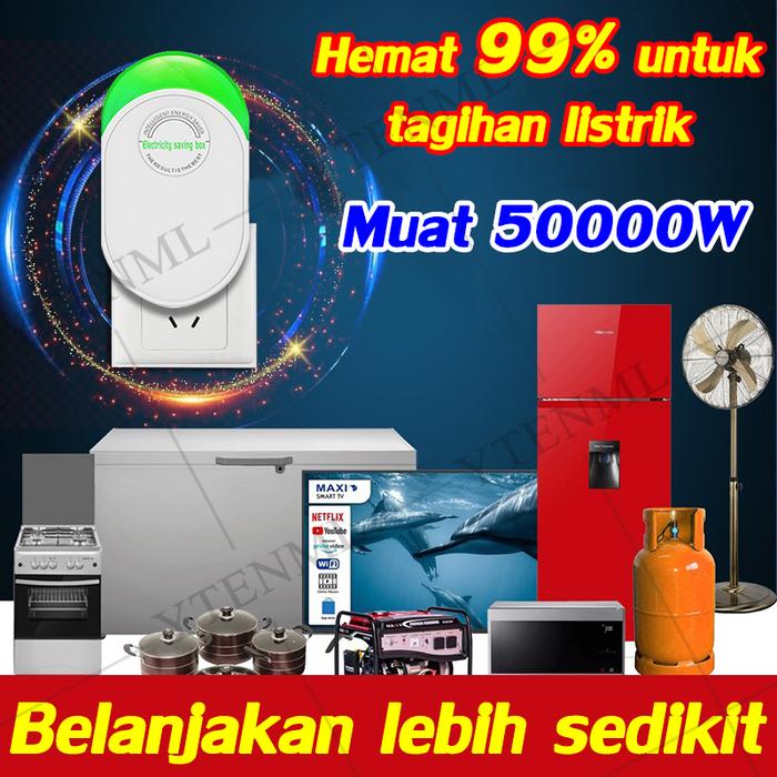 Penghematan daya hingga 99% Electricity Saving Box Alat Penghemat Listrik Penghemat Listrik Hemat He