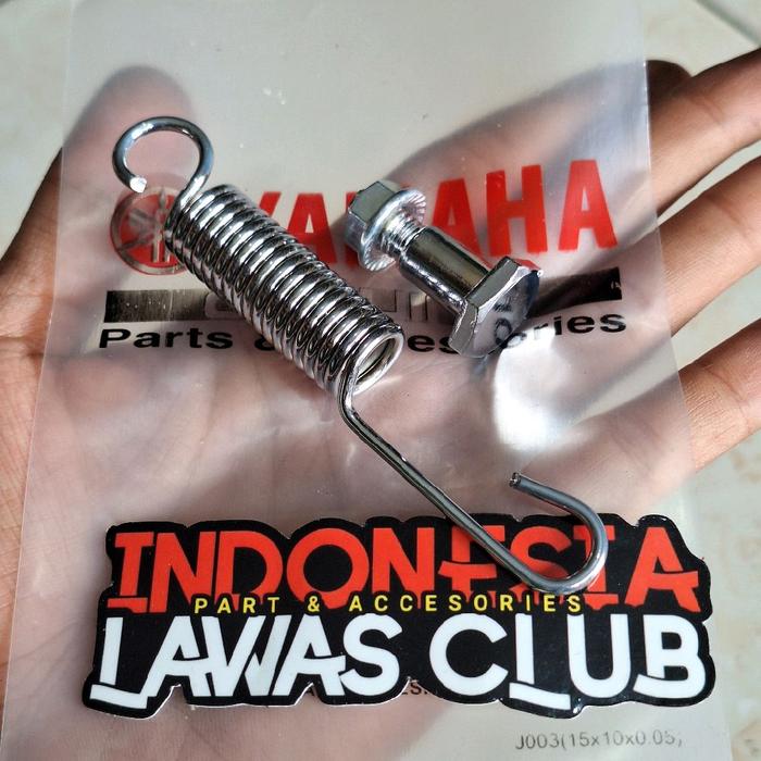 Yamaha PER DAN BAUT STANDAR SAMPING UNIVERSAL CHROME PNP F1ZR JUPITERZ VEGA RX-KING MIO