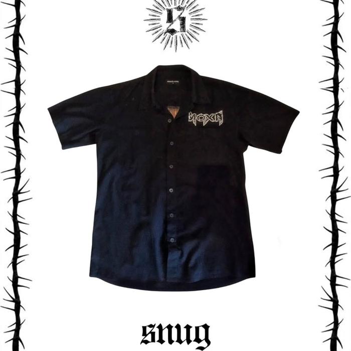 SNUG NOXA - Grind Viruses - Kemeja Hitam