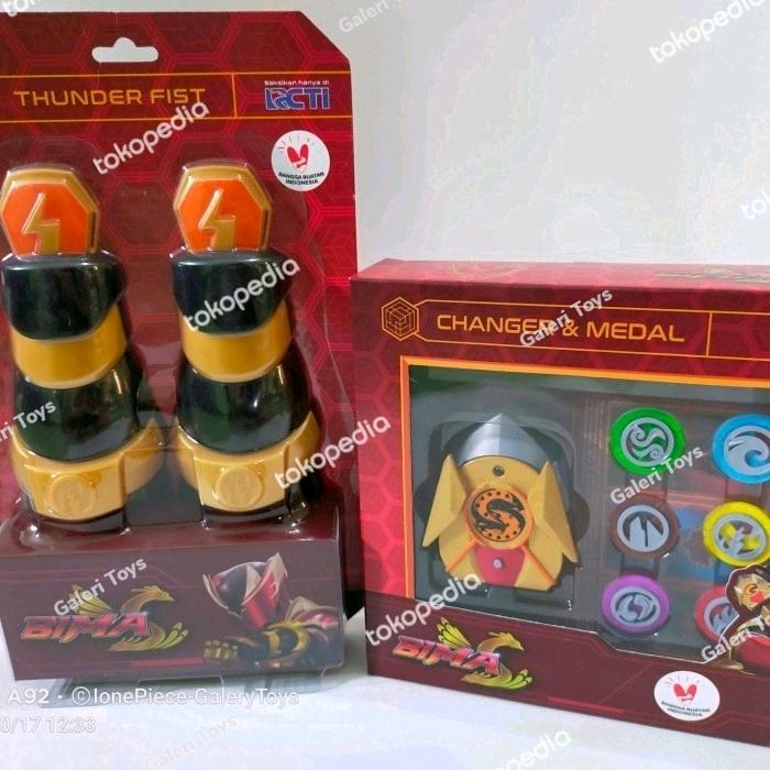 Promo Mainan Changer Gelang Bima-S + 6 Power Stone Tbk