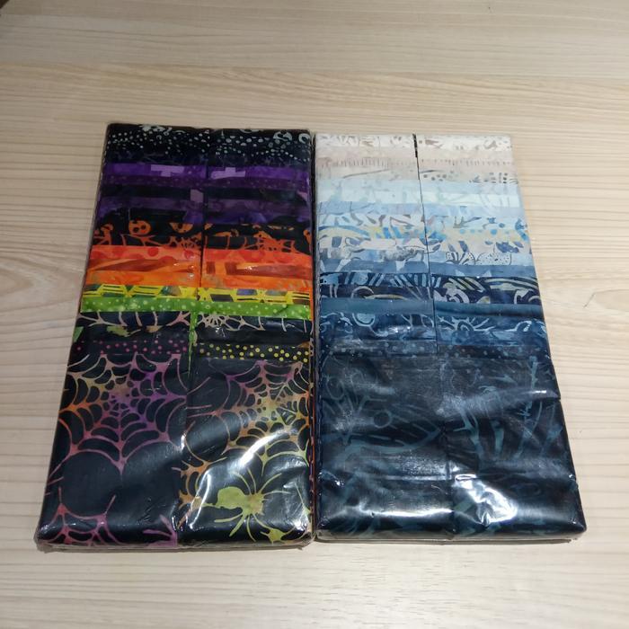 Kain Batik Balik Jelly Roll 2,5X43/44". 40 Pcs