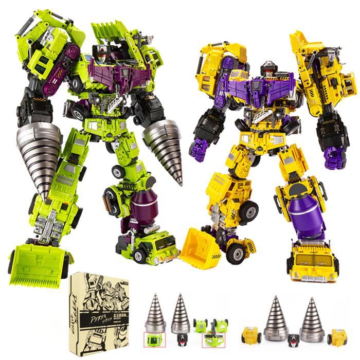 JINBAO 8008 GT Devastator Transformation Action Figure Toy IDW