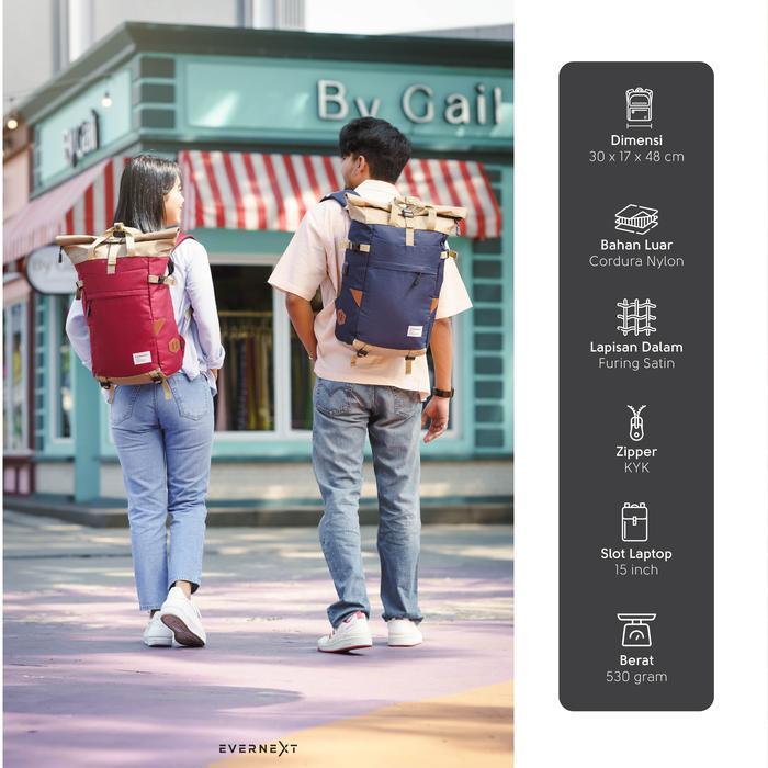 Eiger - [BUY 1 GET 3] Tas Ransel Pria Wanita Tas Punggung Laptop Backpack Stanford Tas Sekolah + Pen