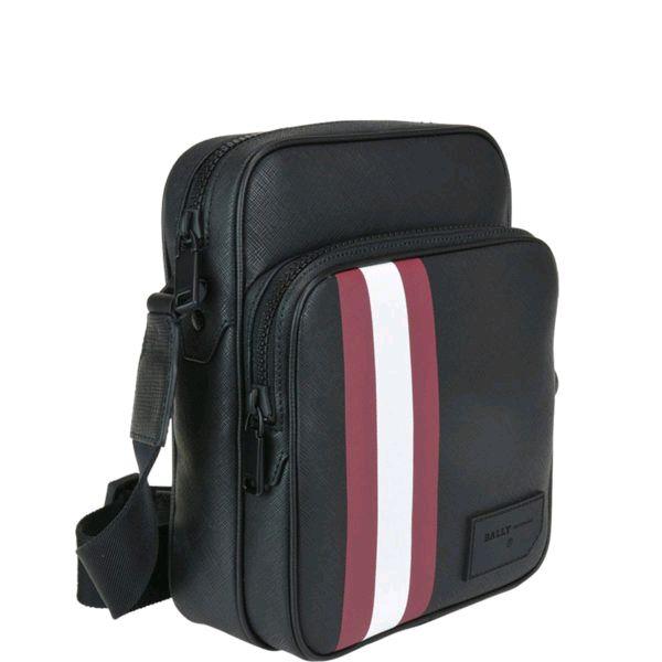 Bally Sebert the Iconic Leather Cross body Bag Authentic