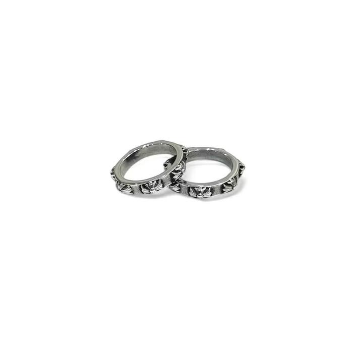 ￼Chrome Ring Stainless Steel - Cincin Chrome Heart Anti Karat