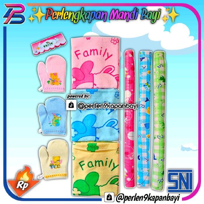 Paket Hemat Perlengkapan Mandi Bayi Newborn Untuk Kado Parsel