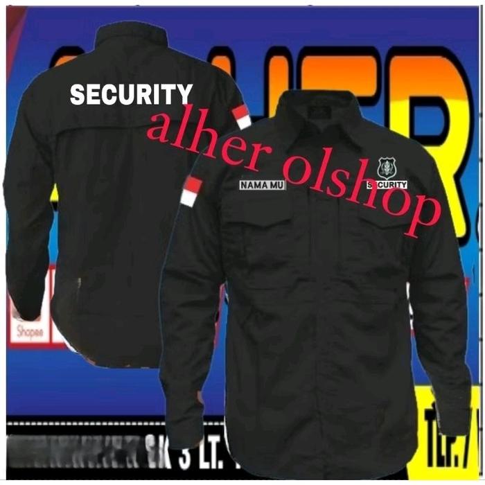 kemeja tactical SECURITY baju tactical SECURITY seragam tactical SECURITY kemeja SECURITY baju SECUR