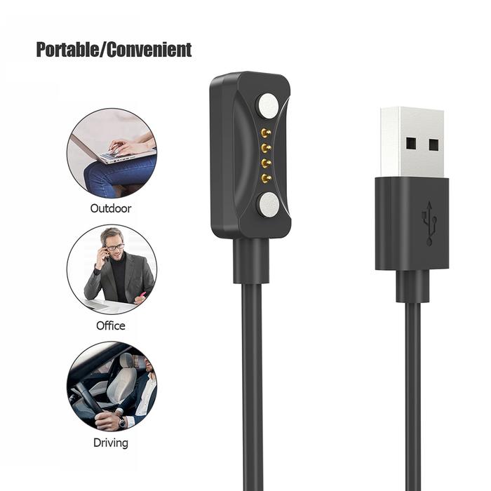 1m Charger Adapter Replacement 5V USB Charger Cord Smart Watch