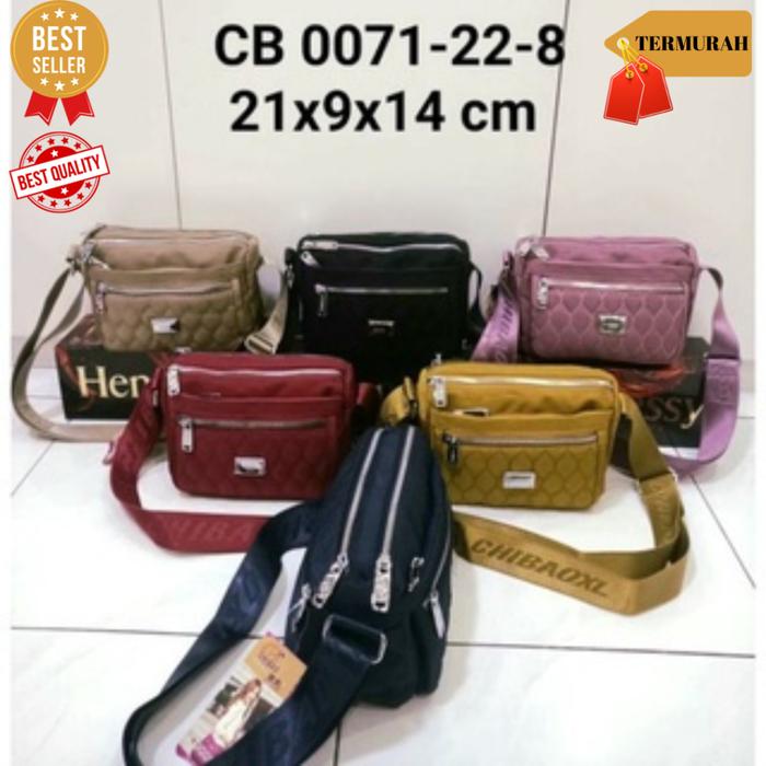 TAS SELEMPANG CHIBAO ORIGINAL KANVAS #Naomi 0071-22-8#
