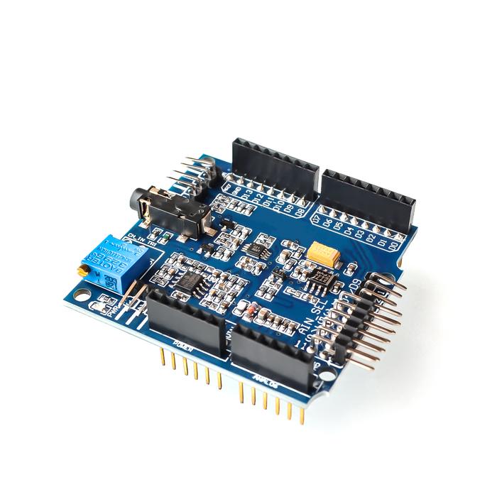 ECG/EKG/EMG Shield with Cables and Electrodes for Arduino