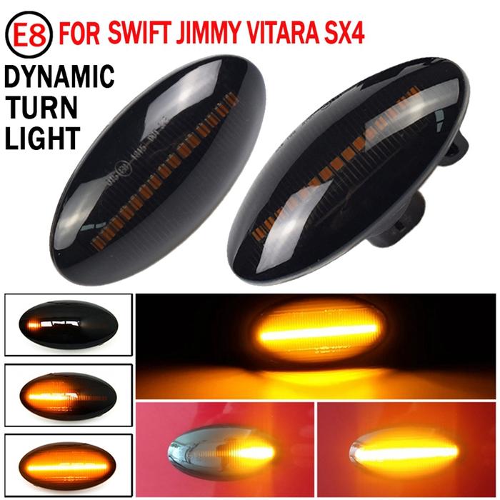 Car Dynamic LED Side Marker Light Turn Signal Light for Suzuki APV