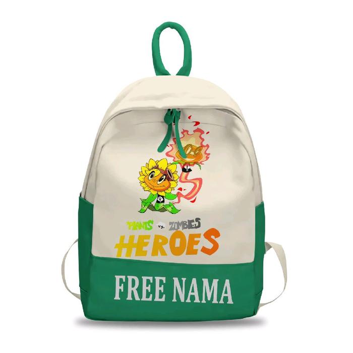TAS RANSEL PLANT VS ZOMBIE TAS ANAK SEKOLAH (FREE NAMA)