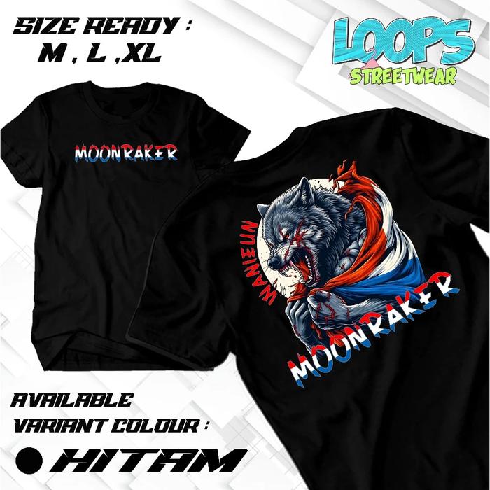 T-Shirt Kaos Anak gaul Bandung XTC,MOONRAKER,BRIGEZ