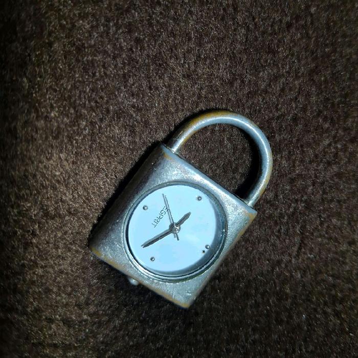 Jam Esprit Padlock Vintage Antik || Jam Model Gembok Antik || Jam Vintage