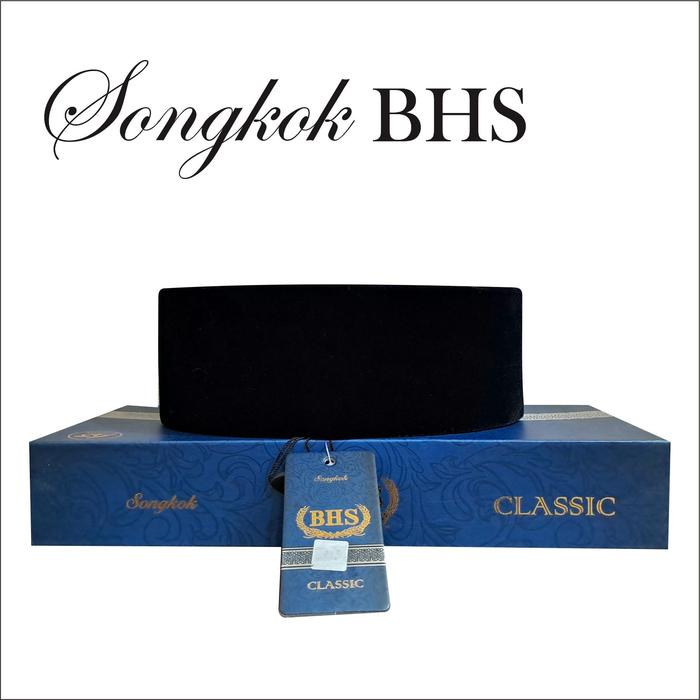 Songkok BHS / Peci BHS / Songkok Hitam BHS Kopiah