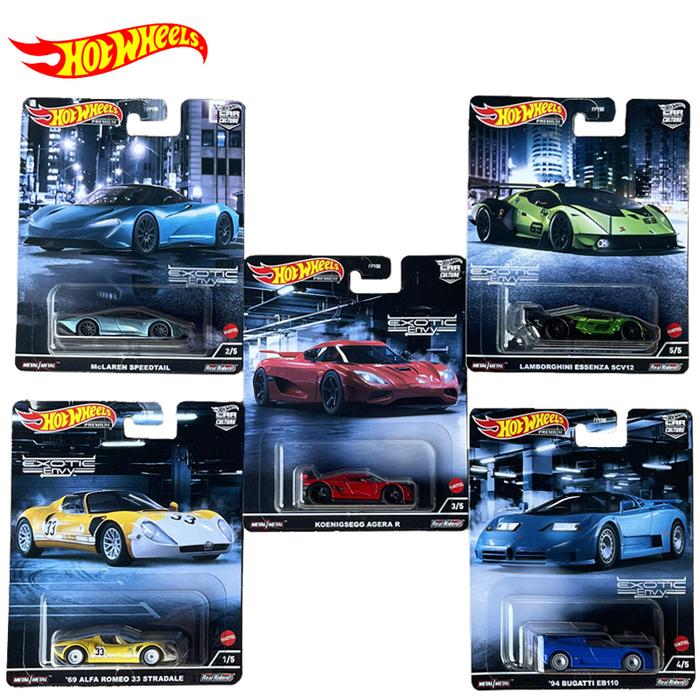 Original Hot Wheels Premium Car Culture  Exotic Envy Diecast 1:64