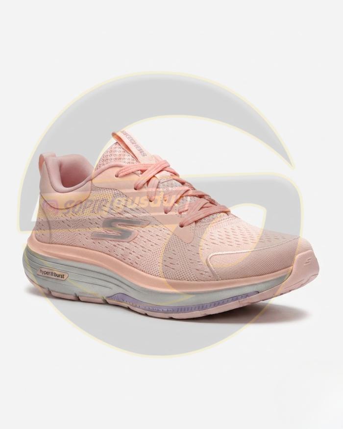 Skechers Women Go Walk Workout Walker Outpace Peach