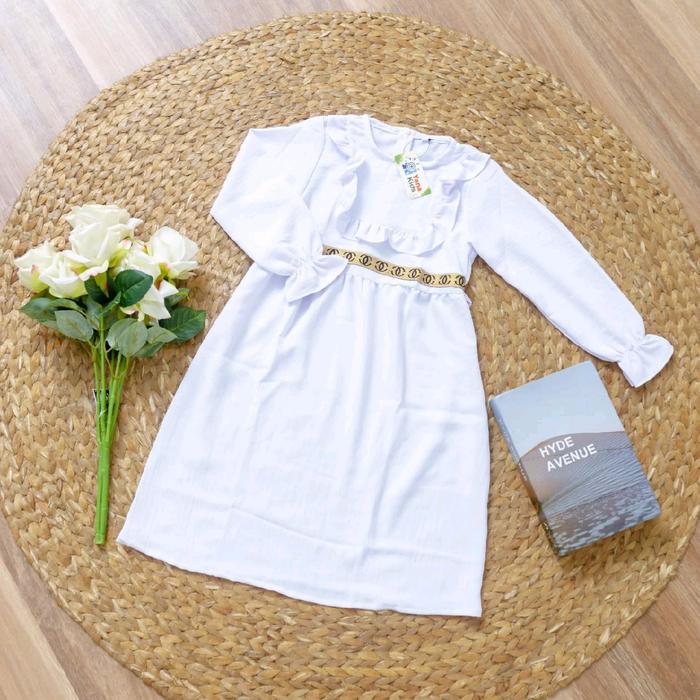 Gamis anak assyifa crinkle