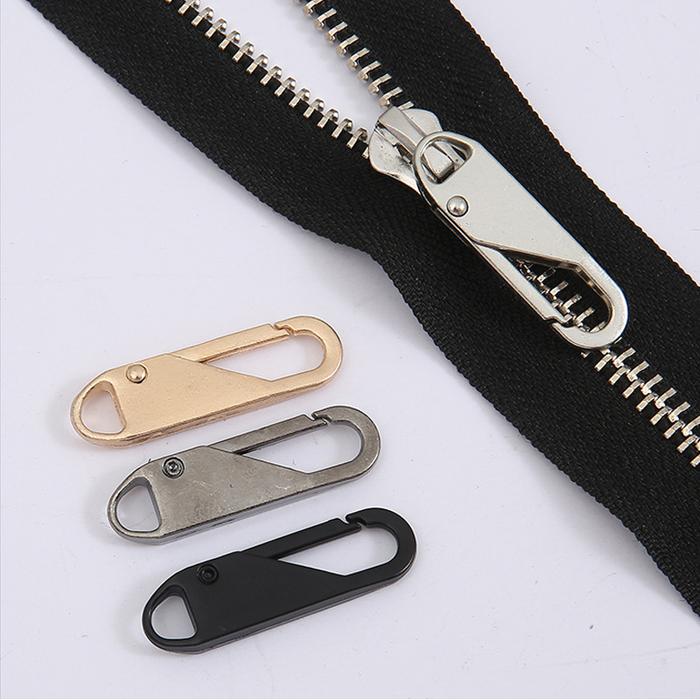Zipper Slider Puller Detachable Metal Zipper Puller Zipper Repair Kit