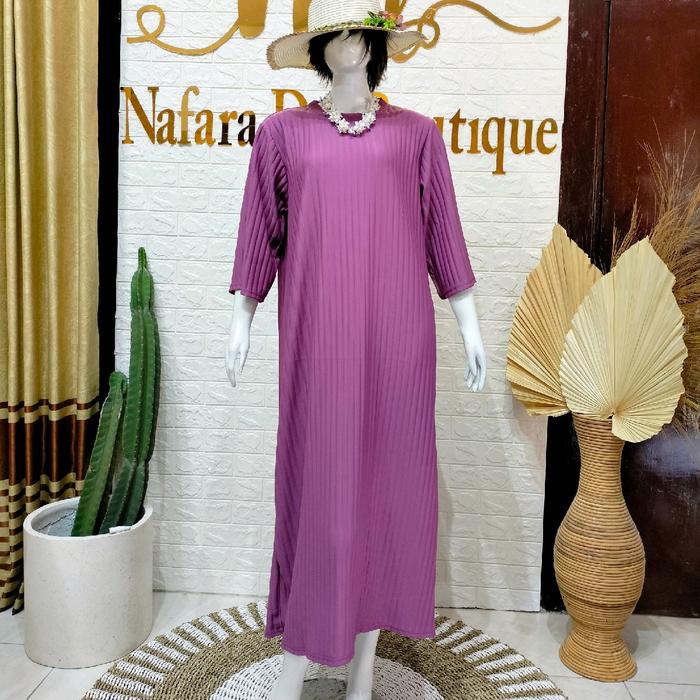 gamis polos By Nafara de_boutique