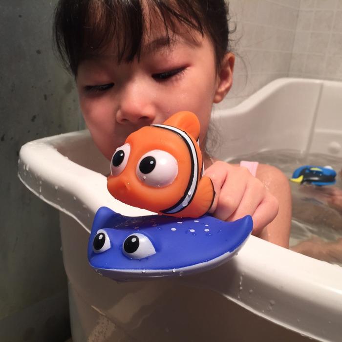 Mainan Mandi Anak Ikan Nemo Karet Semprot Air Mainan Karet Ikan Nemo Dori