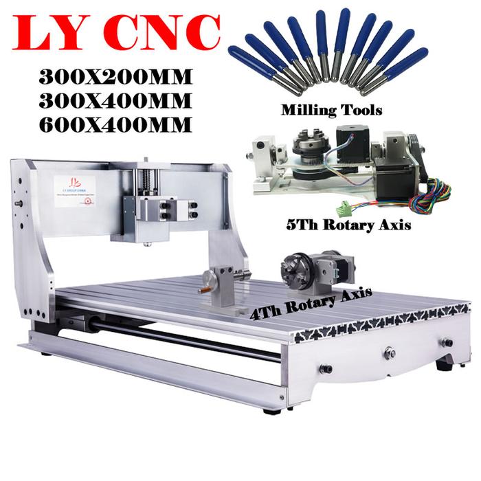 6040Z CNC Frame 4 Axis 5 Axis for CNC 6040 3040 3020 Metal Wood