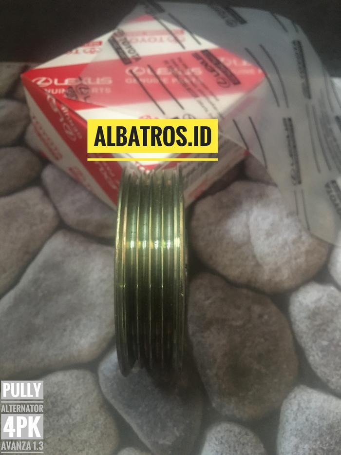 PULLEY ALTERNATOR AVANZA 1.3 PULLY ALTERNATOR IDLE AVANZA 1.300CC 4PK KI1
