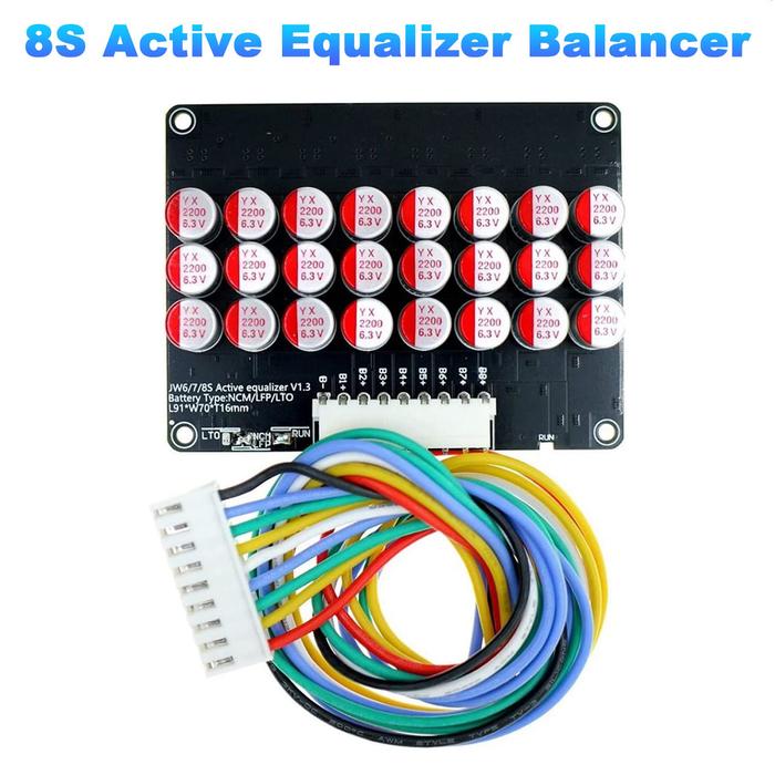 8S e Equalizer Balancer Lifepo4 Lipo LTO Battery Energy