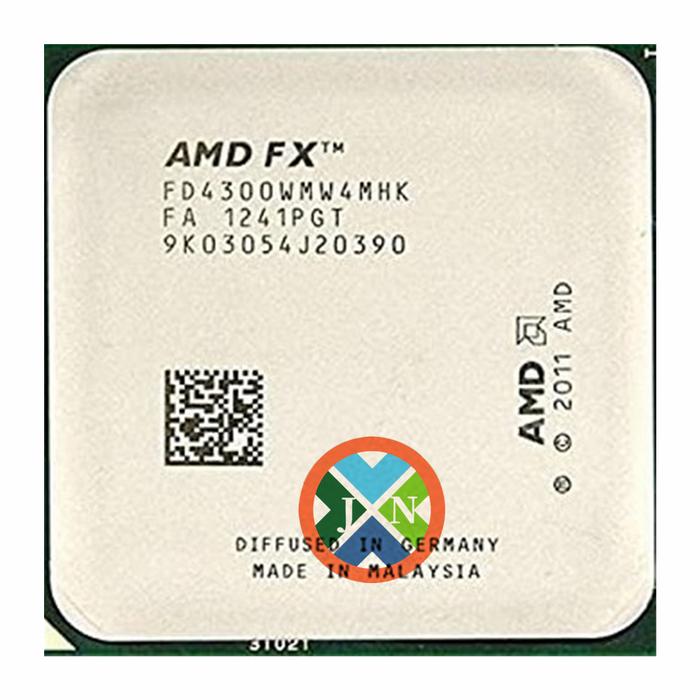Used AMD FX-Series FX-4300 FX 4300 3.8 GHz Quad-Core CPU Processor