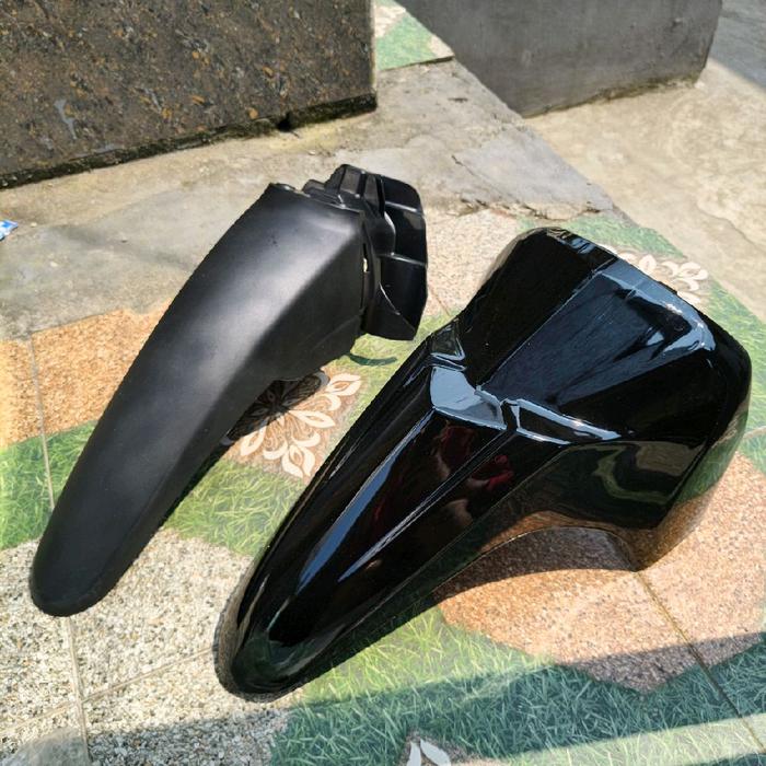 Spakbor Depan Belakang Honda Blade new Warna hitam - Spakbor depan Blade new hitam - Spakbor Slebor 