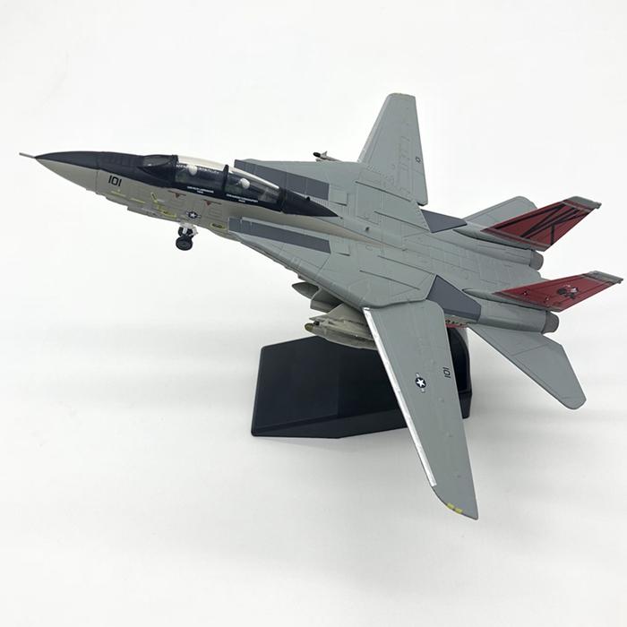1/100 Skala Pesawat Diecast F14 Model Jet Pesawat Tomcat untuk