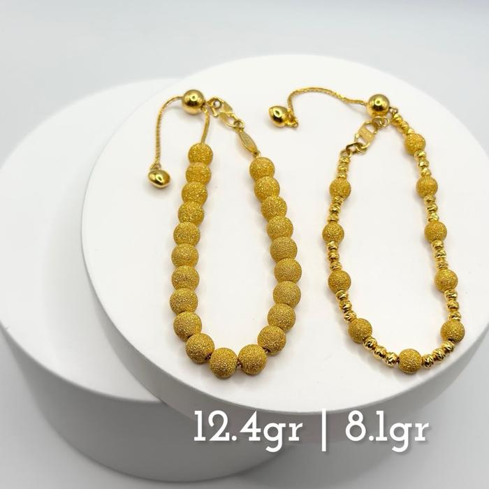 Gelang Emas Kadar 875% Emas Asli