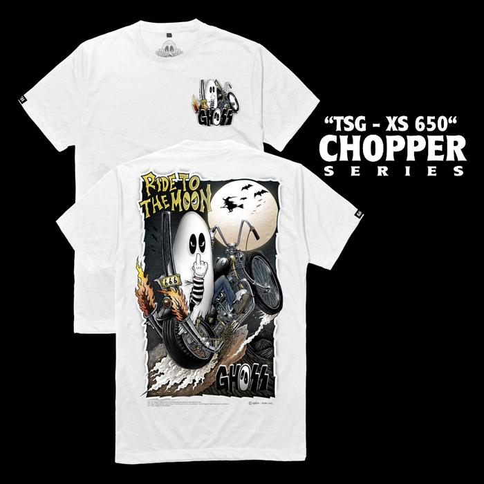 TS GHOSS WHT XS 650 // T-SHIRT GHOSS XS 650 // KAOS GHOSS