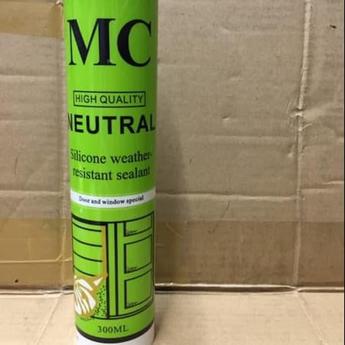 Lem Silikon Kaca/Lem Kaca/Silicone Sealant Netral