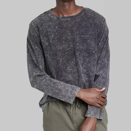 promo O.Use Basic Wash Tshirt Bigsize Original - Kaos Pria Jumbo Size OU001
