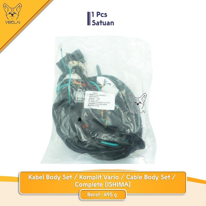 Kabel Body Set / Komplit Vario Lama / Cable Body Set / Complete Vario Lama [ISHIMA]