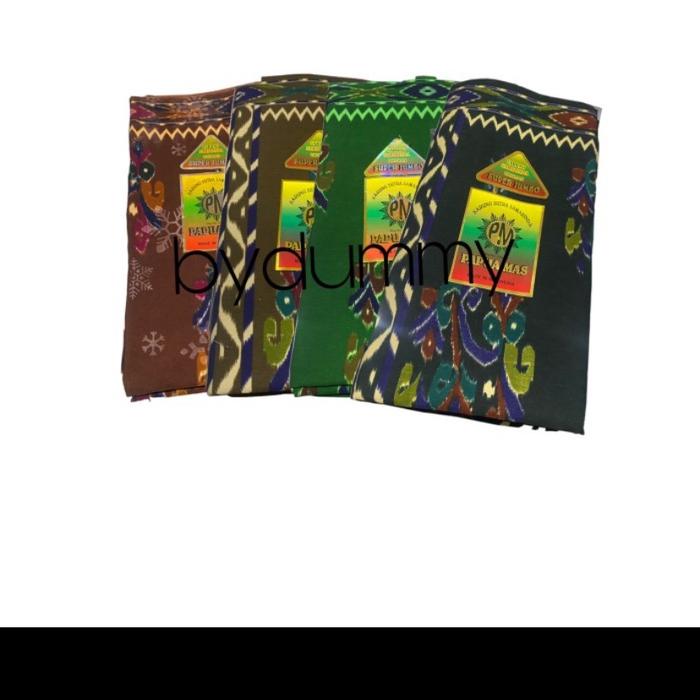 Sarung Papua Mas Goyor Jumbo Laki dewasa motif mirip lamiri kembang bisa seragam warna motif