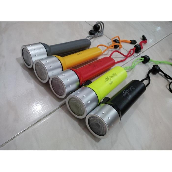 SENTER SELAM / DIVING FLASHLIGHT LONGDA SENTER ANTI AIR