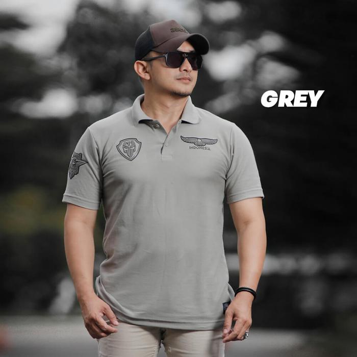Polo Shirt Abu Abu | Polo Shirt Merah Pria | Kaos Polo Hijau Army | Polo Shirt Coklat Pria | Baju Ta