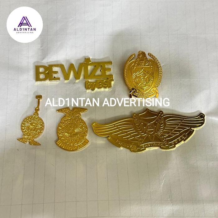 Pin Kuningan Custom / Pin Custom Magnet / Pin Cor Custom / Pin Custom