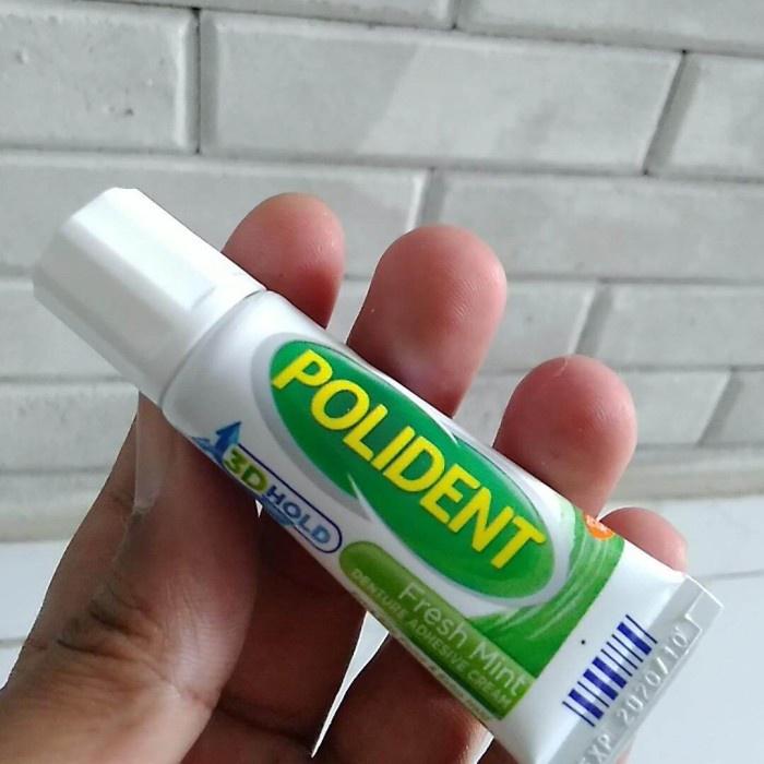 Polident 8.5 Gram Lem Gigi Polident Denture Adhesive Cream