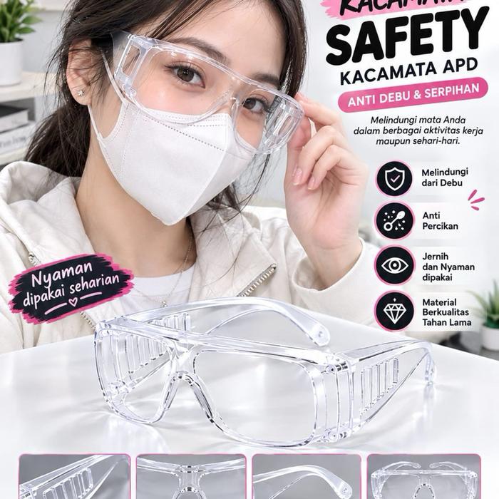 KACAMATA APD KACAMATA SAFETY KACAMATA ANTI DEBU